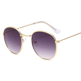 Classic Frame Round Sunglasses