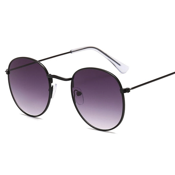 Classic Frame Round Sunglasses