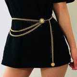 Retro Chain Belts For Women