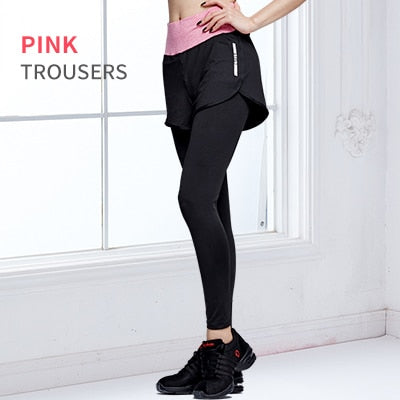 Women Leggings Shorts Suit