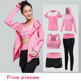 Women Leggings Shorts Suit